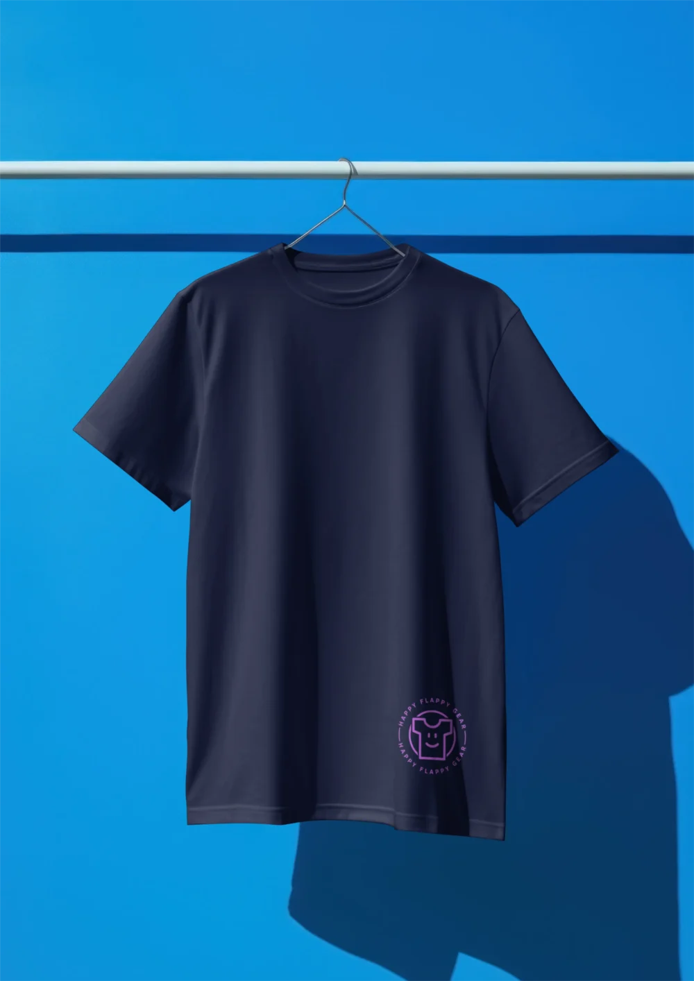 Different Not Less Than Navy Adult’s T-Shirt, for sale at Happy Flappy Gear